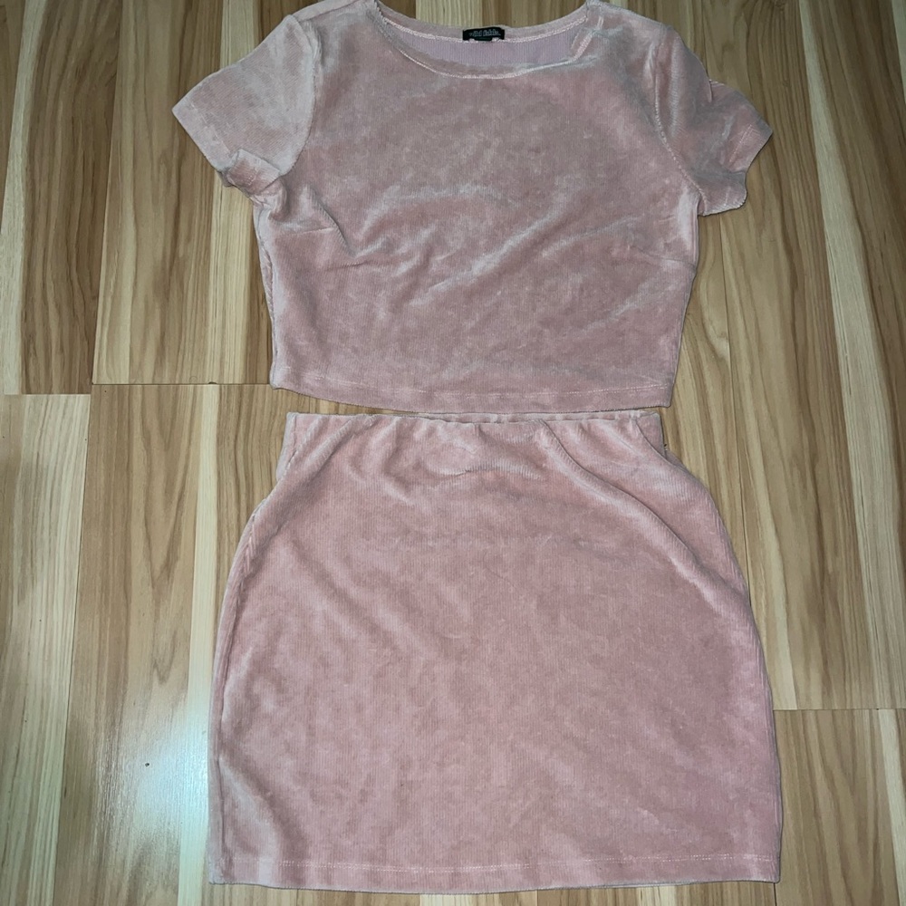 NWOT Two Piece Set blush pink🌸 - Picture 2 of 4